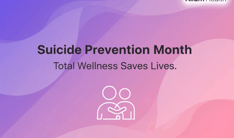 Total wellness suicide prevention month