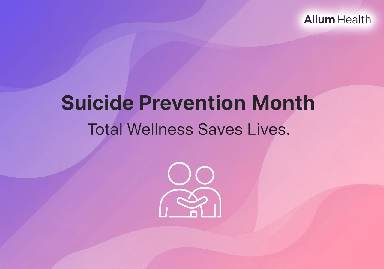 Total wellness suicide prevention month